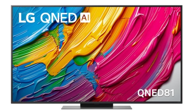 LG QNED QNED81 55-inch 4K AI Smart TV 2025 (‎55QNED81ASA)